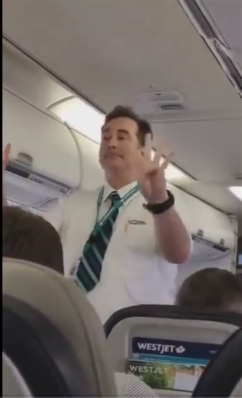 Flight Attendant Gives Hilarious Safety Check Demonstration
