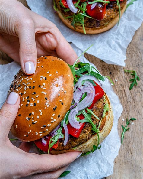 Easy Veggie Burger Recipe Vegan And Healthy Blondelish