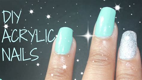 Diy Acrylic Nails Youtube