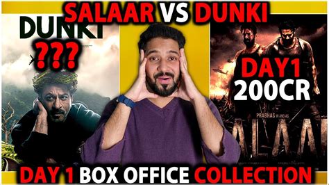 Salaar Vs Dunki Day 1 Box Office Collection Prediction Shahrukh Khan