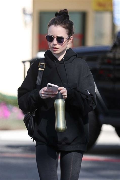 Lily Collins Workout In West Hollywood 09 Gotceleb