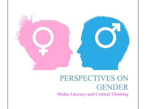 Perspectives On Gender Media Literacy Teaching Resources