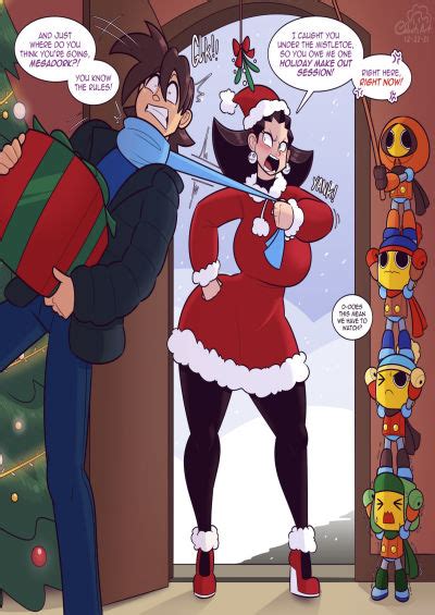 Tron And Megaman Happy Holiday Cobatsart Porn Comics