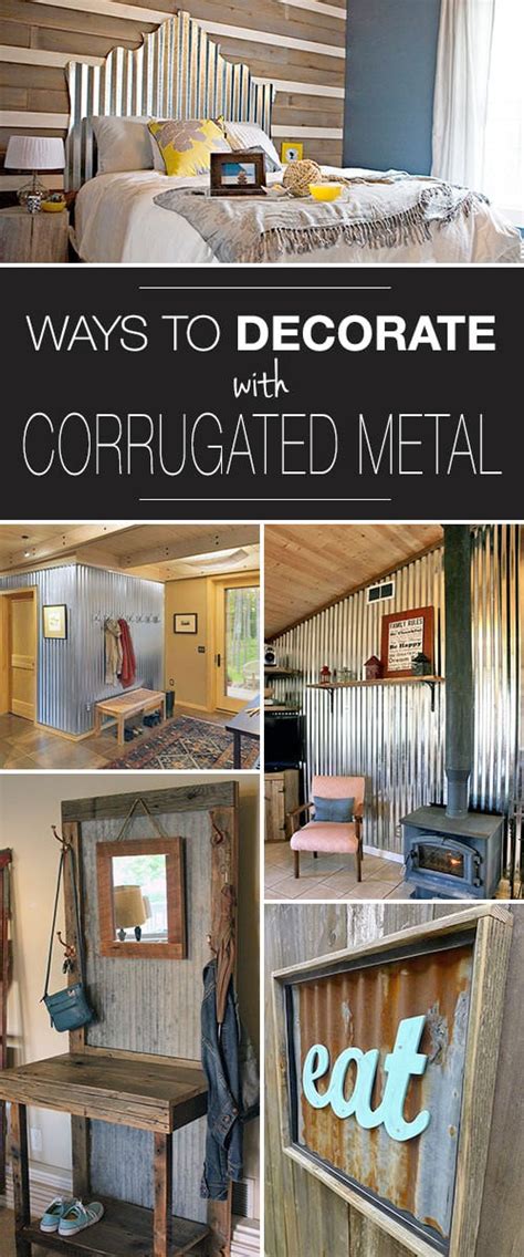 Corrugated Metal Decor Ideas And Projects • Ohmeohmy Blog