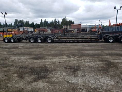 1988 General 80 Ton 3 Axle Lowboy Trailer For Sale In Tacoma