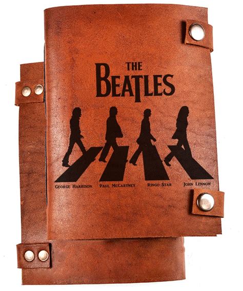 Beatles Journal Beatles T Beatles Notebook Leather Journal