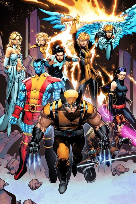 Xmen By Teogonzalezcolors On Deviantart Marvel Superheroes Xmen X Men