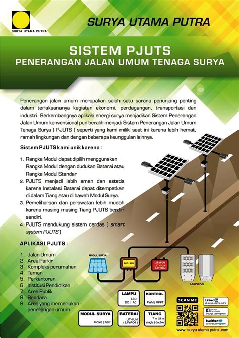Dashboard pengawasan proyek penerangan jalan umum a brief summary of the item is not available. Penerangan Jalan Umum Tenaga Surya - PT Surya Utama Putra