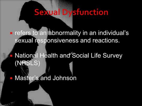 sexual disorders abnormal psychology