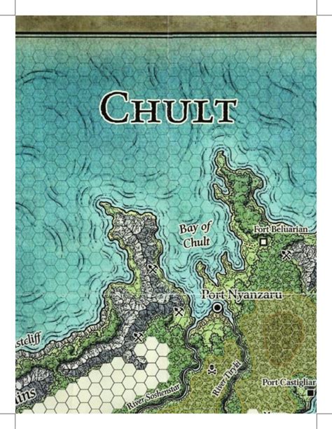 34 Players Map Of Chult Maps Database Source