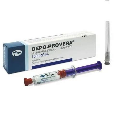 Medroxyprogesterone Acetate Depo Provera Mg Injection Packaging