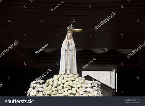 Statue Our Lady Fatima Sanctuary Our Stock Photo 498371449 Shutterstock
