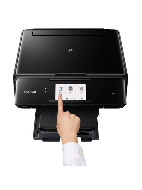 It will print with black ink only. Canon PIXMA TS8050 All-in-One Wireless Wi-Fi Printer with ...