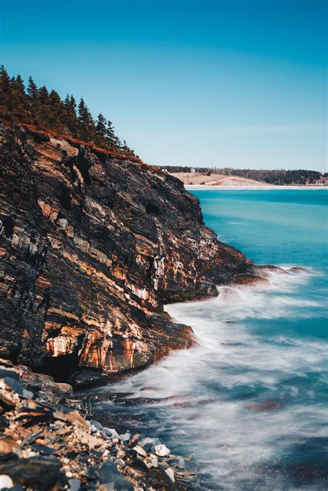 Beautiful Coastline In Nova Scotia Canada Rpics