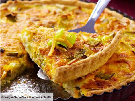 Tarte fine aux poireaux et curry doux facile découvrez les recettes
