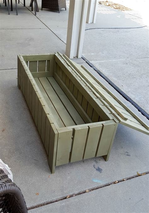 Christopher knight home zion outdoor industrial acacia wood coffee table with iron frame. DIY Outdoor Coffee Table Storage Bench Tutorial! - Leap of ...
