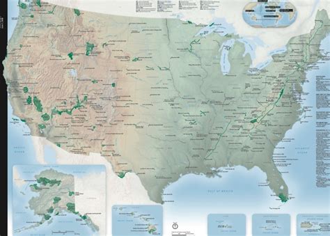 Map Of Us National Parks