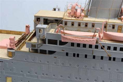 1200 Rms Titanic Detail Up Deluxe Pack For Trumpeter Kits