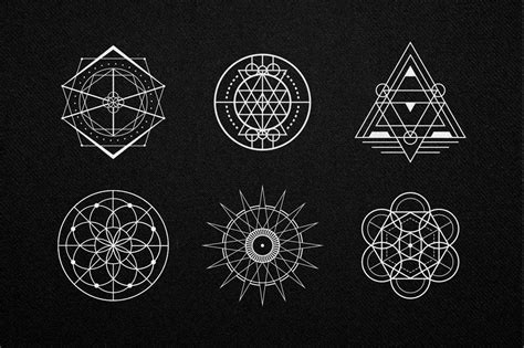 30 Sacred Geometry Vectors Sacred Geometry Patterns Sacred Geometry