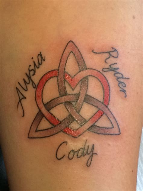 Tattoo With Kids Names Love Symbol Tattoos Celtic Tattoos Name