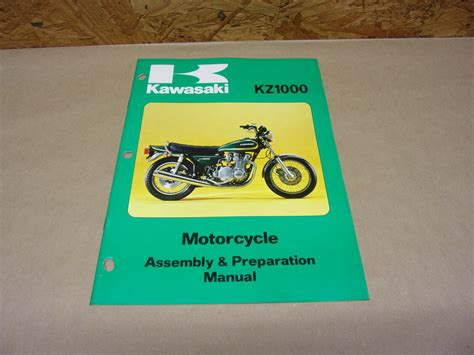 kawasaki kz1000 a2a assembly and preparation manual kz 1000 motorcycle repair bookのebay公認海外通販｜セカイモン