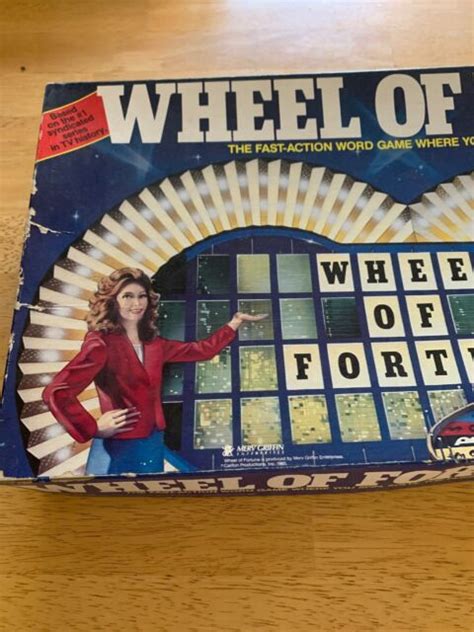 Wheel Of Fortune 2nd Edition Vintage 1985 Pressman Complete Board Word