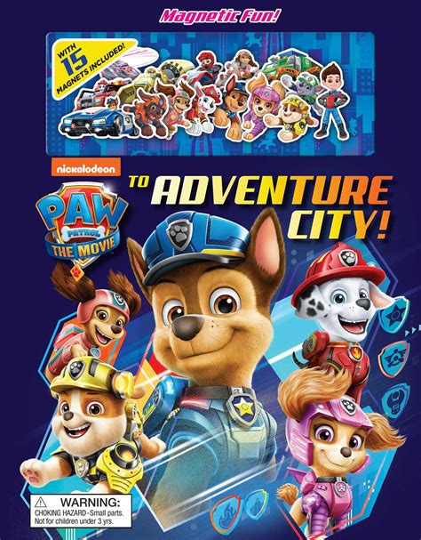 Nickelodeon Paw Patrol The Movie To Adventure City Book By Maggie