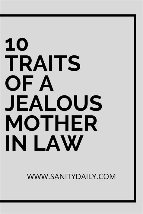 Who Are Jealous Mother In Law Law Quotes Mother In Law Memes