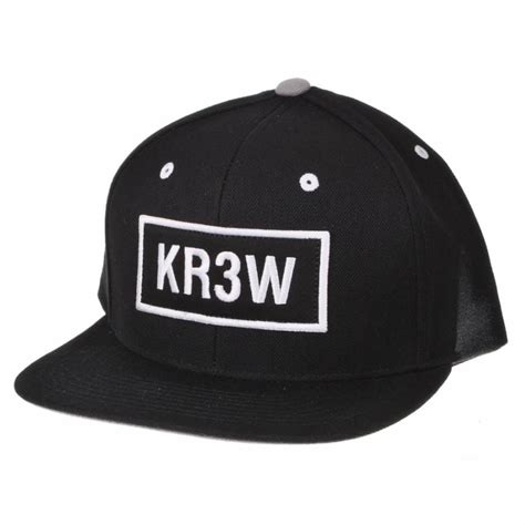 Kr3w Kr3w Seed Patch Snapback Cap Black Kr3w From Native Skate Store Uk