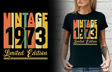 vintage 1973 49th birthday 49 years old graphic by graphic world · creative fabrica