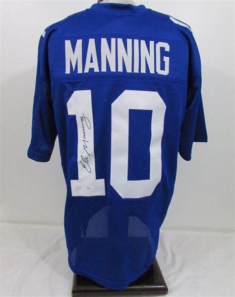 Eli Manning Signed Jersey Autographed Authentic Nfl Jerseys