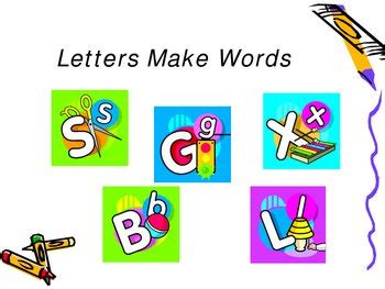 Maybe you would like to learn more about one of these? Letters Make Words by Elaine Jimenez | Teachers Pay Teachers