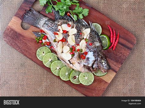 Tilapia Fish Streamed Image And Photo Free Trial Bigstock