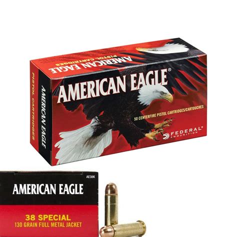 Federal American Eagle 38 Special 130grs Fmj
