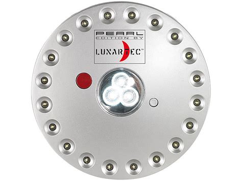 Lunartec LED Batterie Leuchten: Rundleuchte mit 20+3 LEDs, inklusive