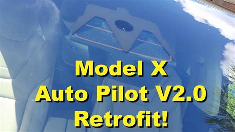 Tesla Model X Autopilot V20 Retrofit Dual Camera 4k Youtube