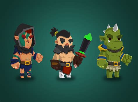 2d Characters For Sidescroller Game