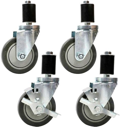 Buy Nisorpa 4 Inch Work Table Caster Wheels For Commercial Kitchen Prep