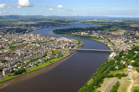 Derry Harbor In Derry County Derry Northern Coast Ireland Harbor