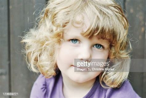 Portrait Of Little Girl High Res Stock Photo Getty Images
