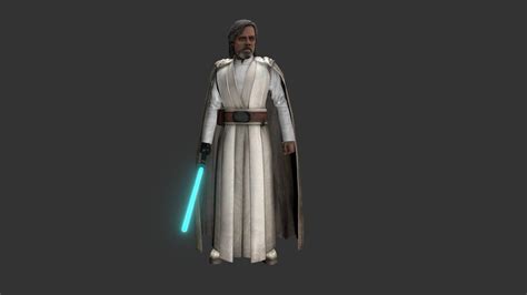 Master Luke Skywalker 3d Model By Mind Mulch For The Masses