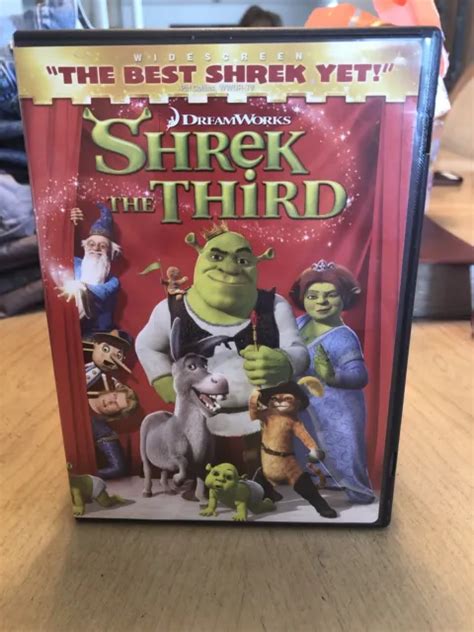 Shrek Dvd 2001 Dreamworks Original Animated Freature