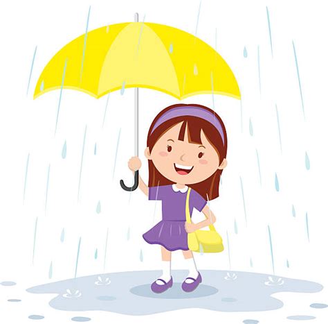 Umbrella Girl Illustrations Royalty Free Vector Graphics And Clip Art