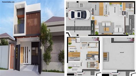 Rumah Minimalis Ala Jepang Modern Yang Cozy Lengkap Dengan Denah ~ Design Home