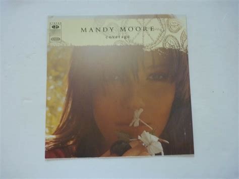Mandy Moore Coverage LP Record Photo Flat 12x12 Poster Autographia