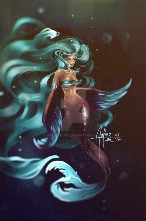 Mermay Day 18 By Aalmaluar On Deviantart