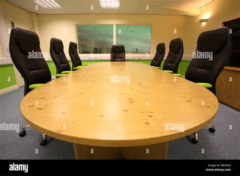 New Office Boardroom Stock Photo Alamy