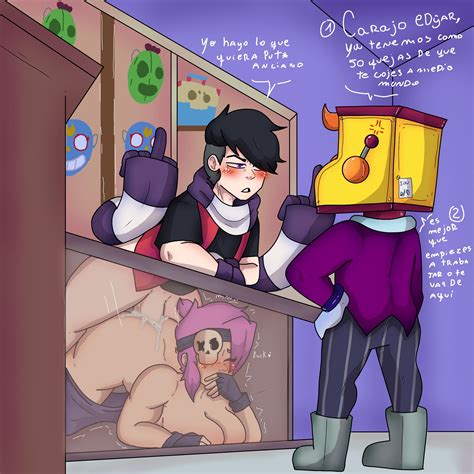 Rule 34 Anal Penetration Behind The Counter Brawl Stars Covering Covering Mouth Cum Cum Inside