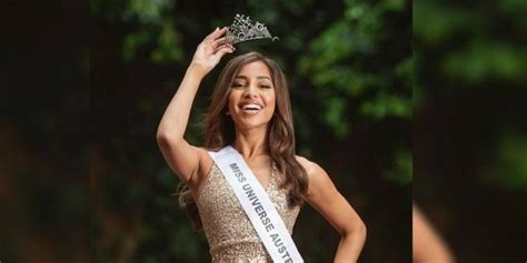 Missnews Indian Origin Maria Thattil Wins Miss Universe Australia Pageant