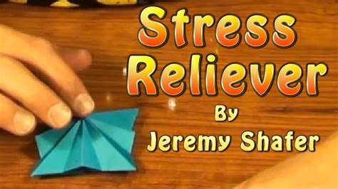 Origami Stress Reliever By Jeremy Shafer Youtube
